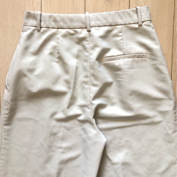 Zara High Waisted Wide Leg Pants in Oyster White Size M - Picture 8 of 11